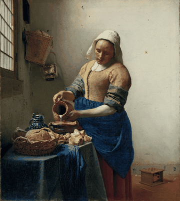 Vermeer, The Milkmaid