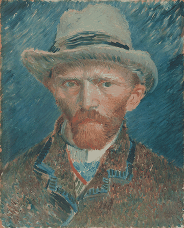 Van Gogh, Self-Portrait (1887)