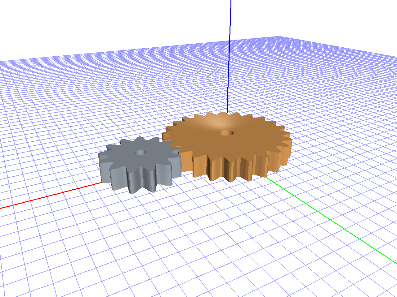 Gears oblique