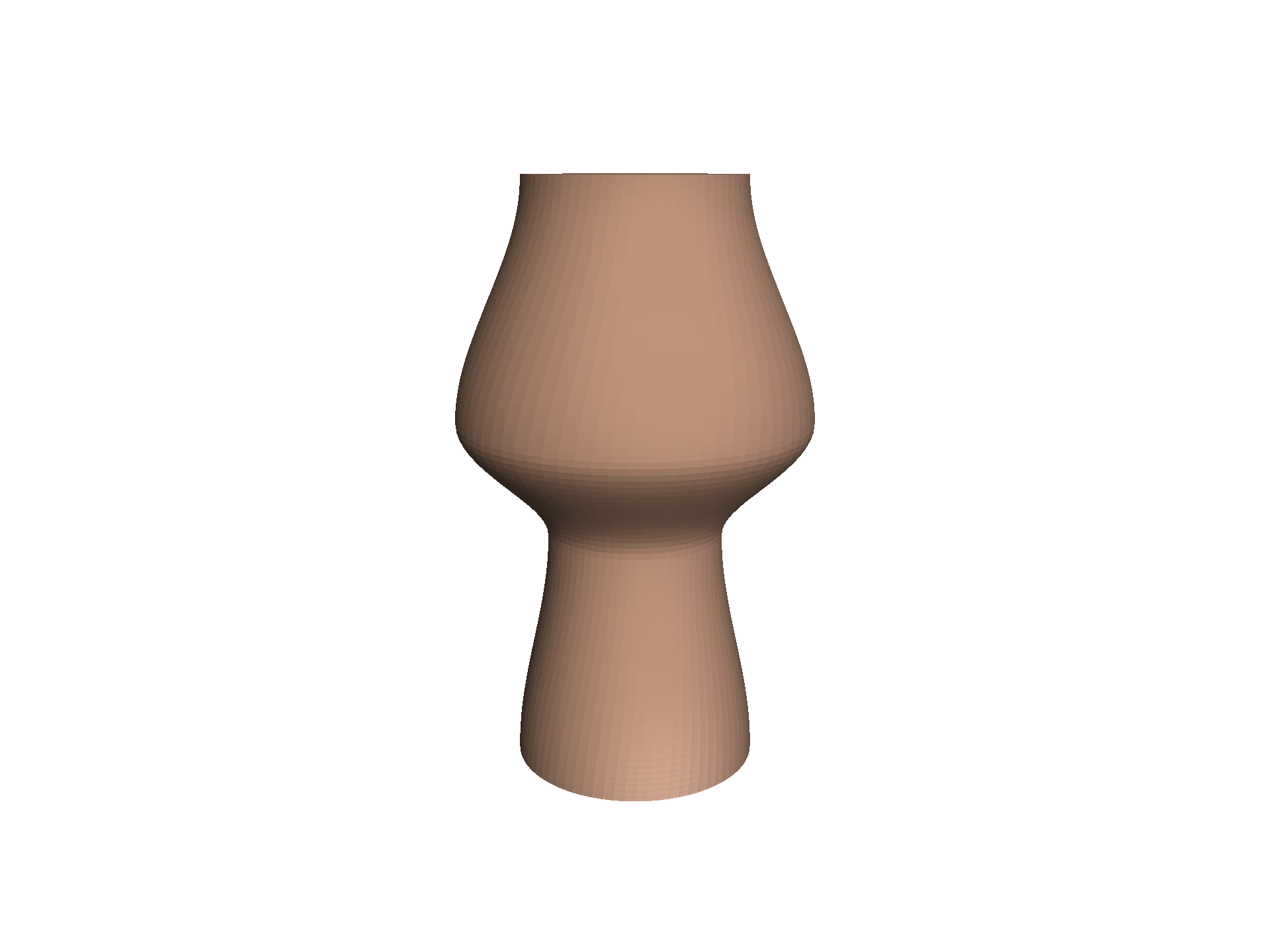 Lofted vase